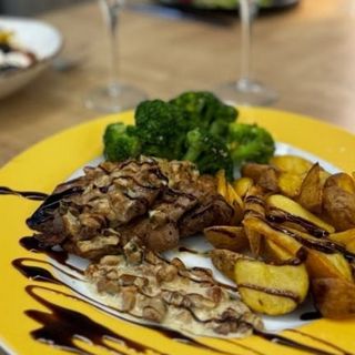 Poledwiczki wieprzowe z gorgonzolą