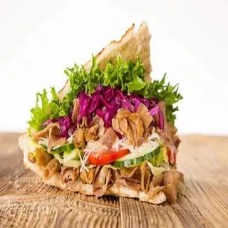 Kebab bułka duży