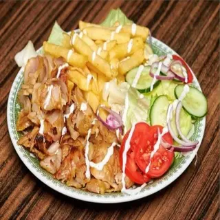 Kebab talerz mega