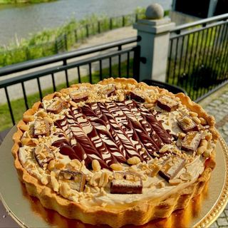 Tarta snickers