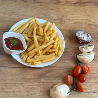 Frytki z indyjskimi przyprawami