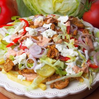Kebab Na Talerzu Mały