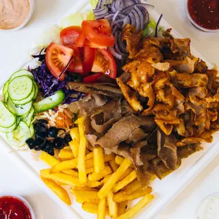 Kebab talerz