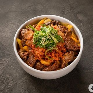 Frytki kimchi