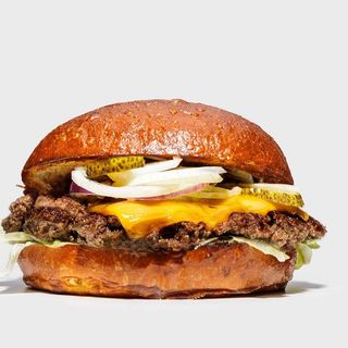Smash burger single