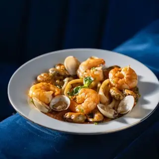 Risotto z Owocami Morza