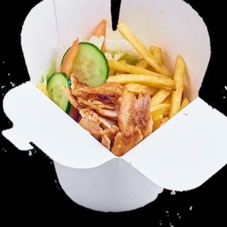 Kebab box samo mięso