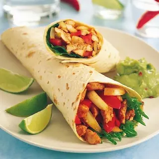 Tortilla gyros XL z frytkami