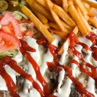 SNG Talerz Kebab z Serem