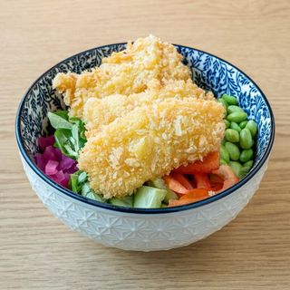 Sake Tempura Bowl