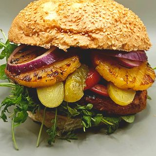Mango Chicken Burger
