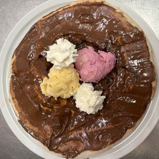 Pizza Nutella Ice Cream