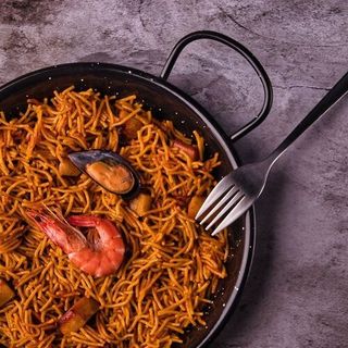 Fideuá de Marisco (2/3 pessoas)