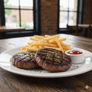 Hambúrgueres C/ Batatas.