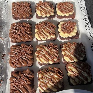 Brownie  brigadeiro
