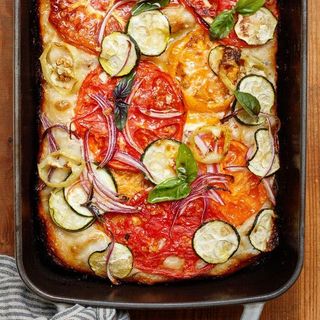 Fatia de Pizza Vegetariana
