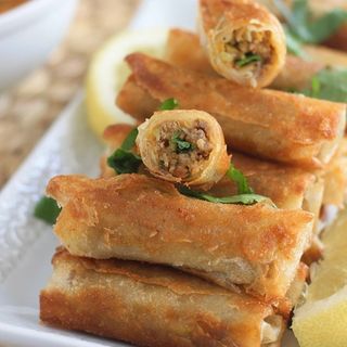 Bourek De Frango Com Queijo