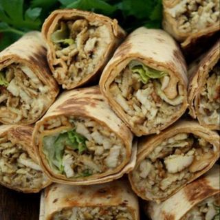 Sanduíche Kebab Árabe