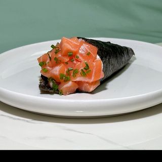 Temaki de Salmão com Cream cheese