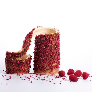 Bolo Chaminé de Framboesa