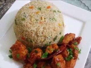 Egg fried rice 