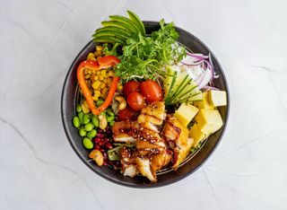 Teriyaki frango