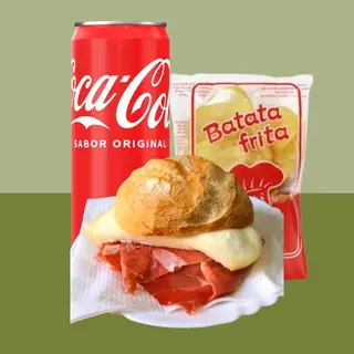 Combo Sandes de Queijo e Presunto