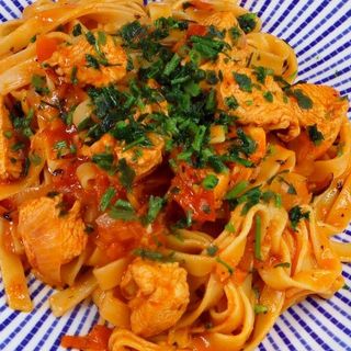 Tagliatelle com Frango