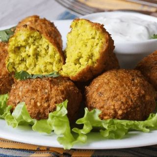 Prato de Falafel menu