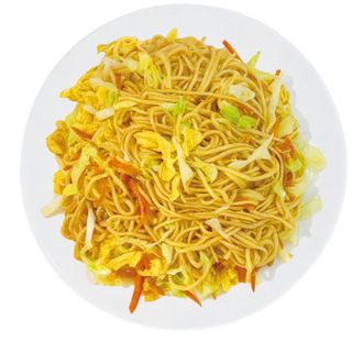 13. Massa frita com legumes