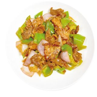 35. Porco com legumes