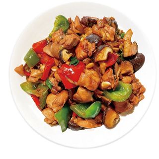 43. Frango com cogumelos