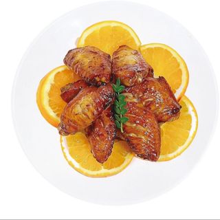45. Asa de frango com aroma de laranja 