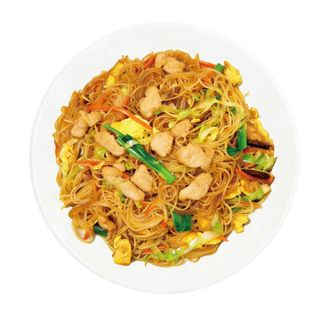 20. Massa de arroz com Galinha 
