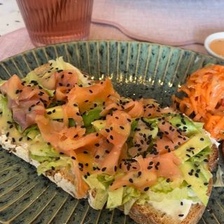 Tosta de Salmão Fumado