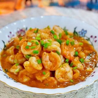 Gambas salteado