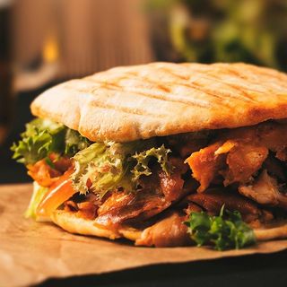 Döner Kebab com Queijo