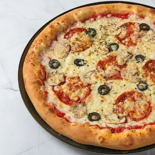 Pizza de Chourição Cogumelos