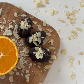 Amêndoa, Chocolate Negro e Laranja