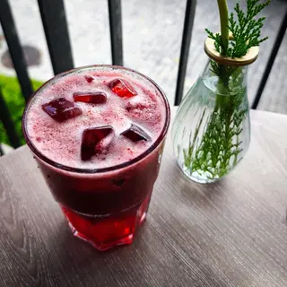 Limonada de Frutas vermelhas (sem açúcar)