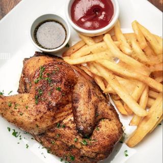 Frango Assado Meio