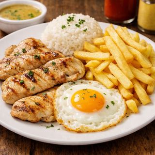 Menu Frango Grelhado à Casa