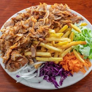 Kebab no Prato