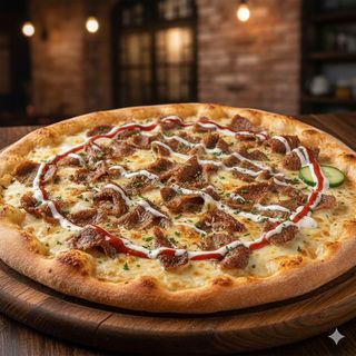 Kebab Pizza