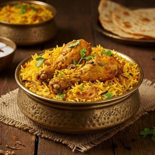Biriyani de Frango