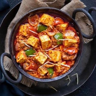 Karahi Paneer (Rice included)