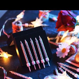 Vela prateada grande