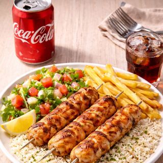 Espetadas de Frango na Brasa + Bebida 