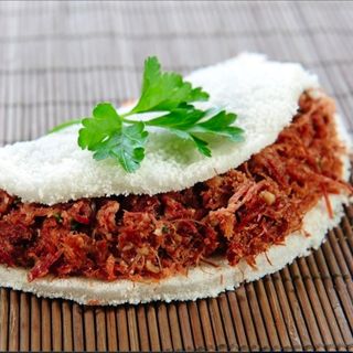Tapioca de Carne Seca