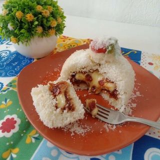 Cuscuz de arroz recheado de Romeu e Julieta